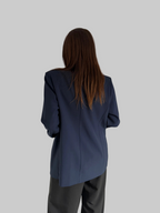 Blazer Solari forrado azul