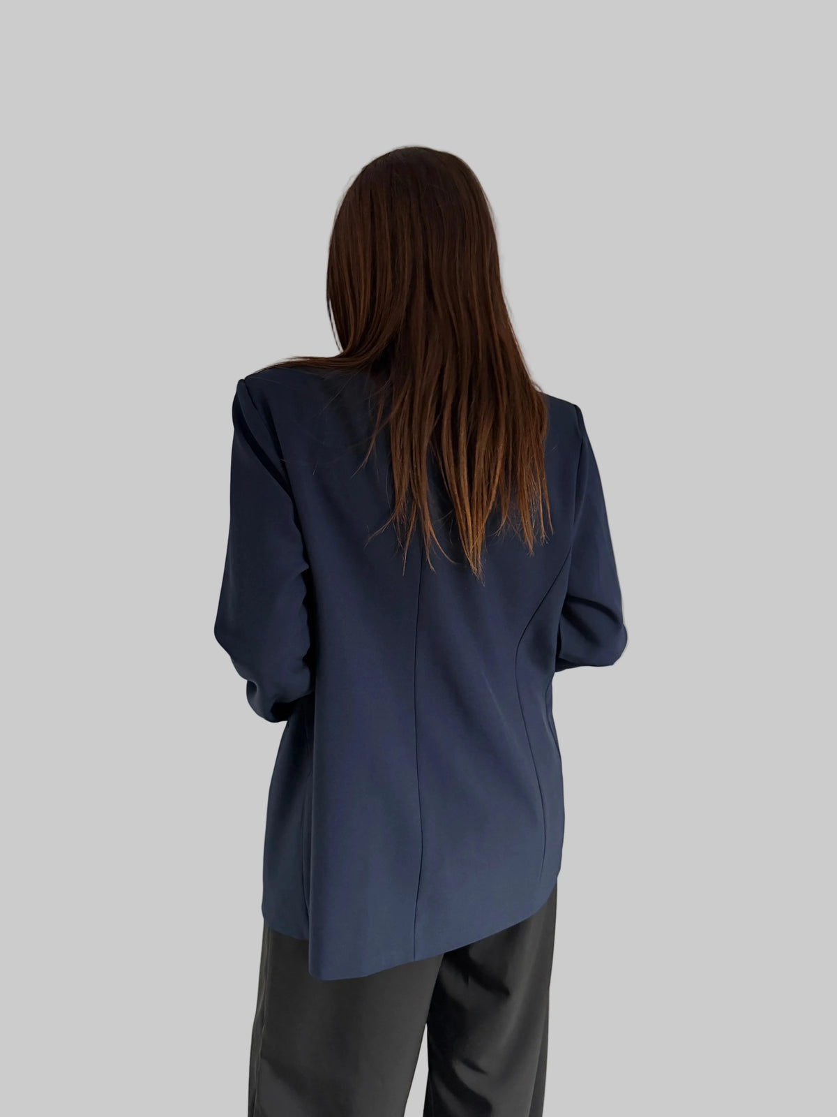 Blazer Solari forrado azul