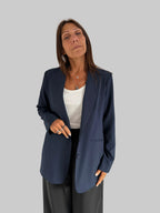 Blazer Solari forrado azul