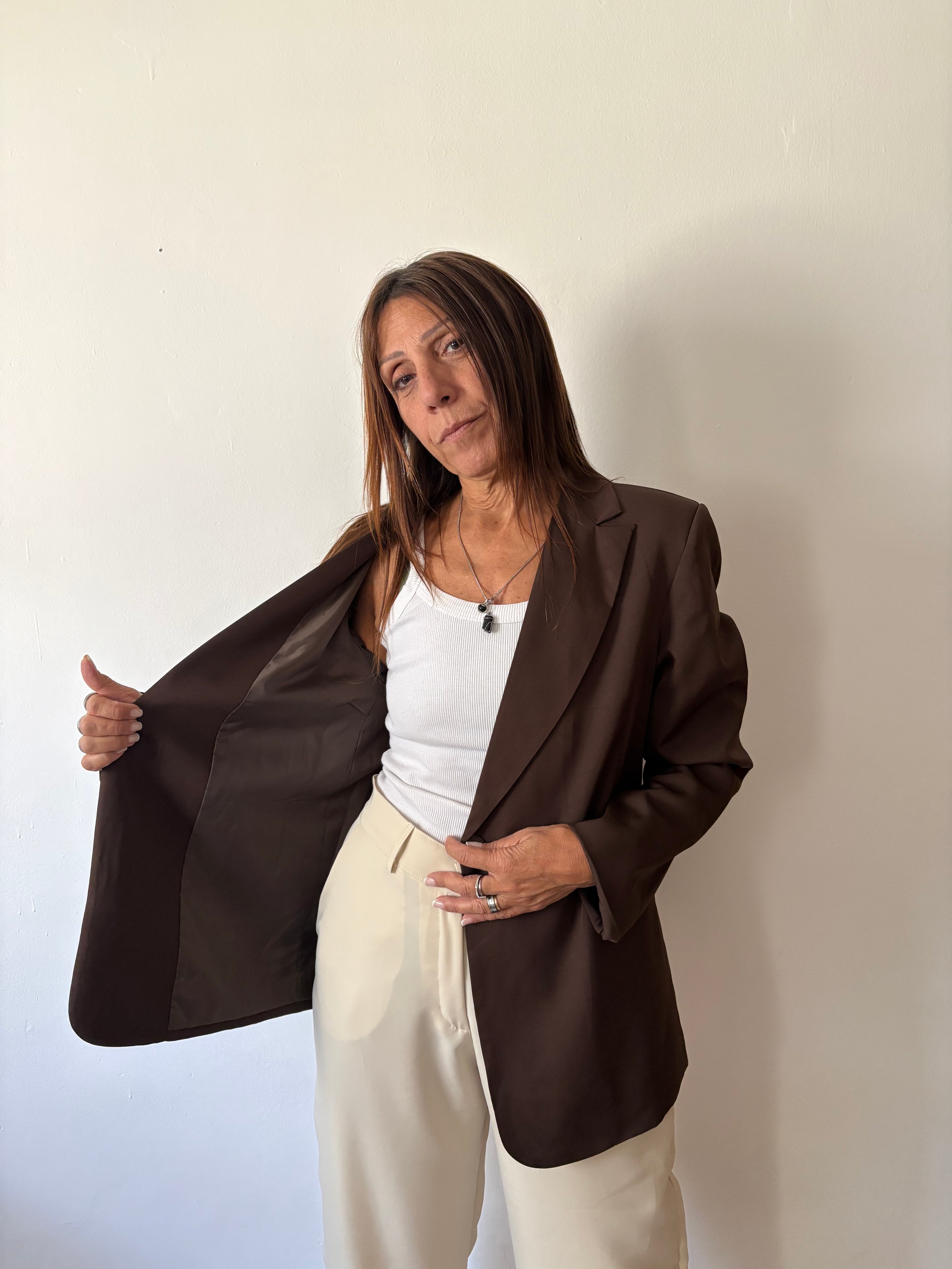 Blazer chocolate