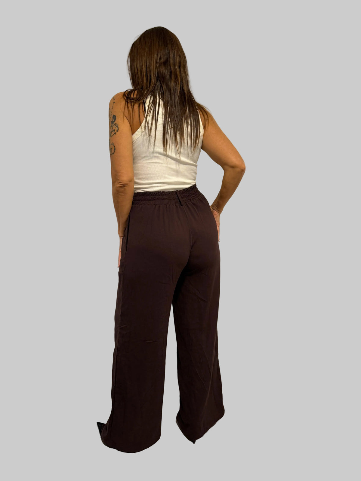 Pantalón Pardo de Lino