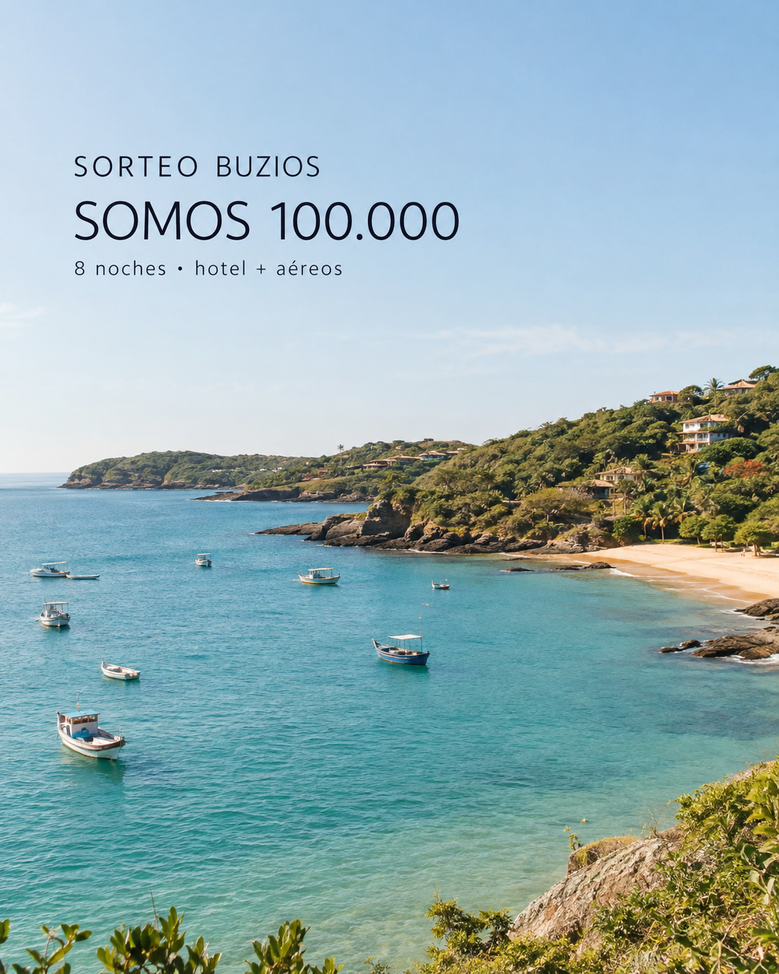 SORTEO BUZIOS - SOMOS 100.000