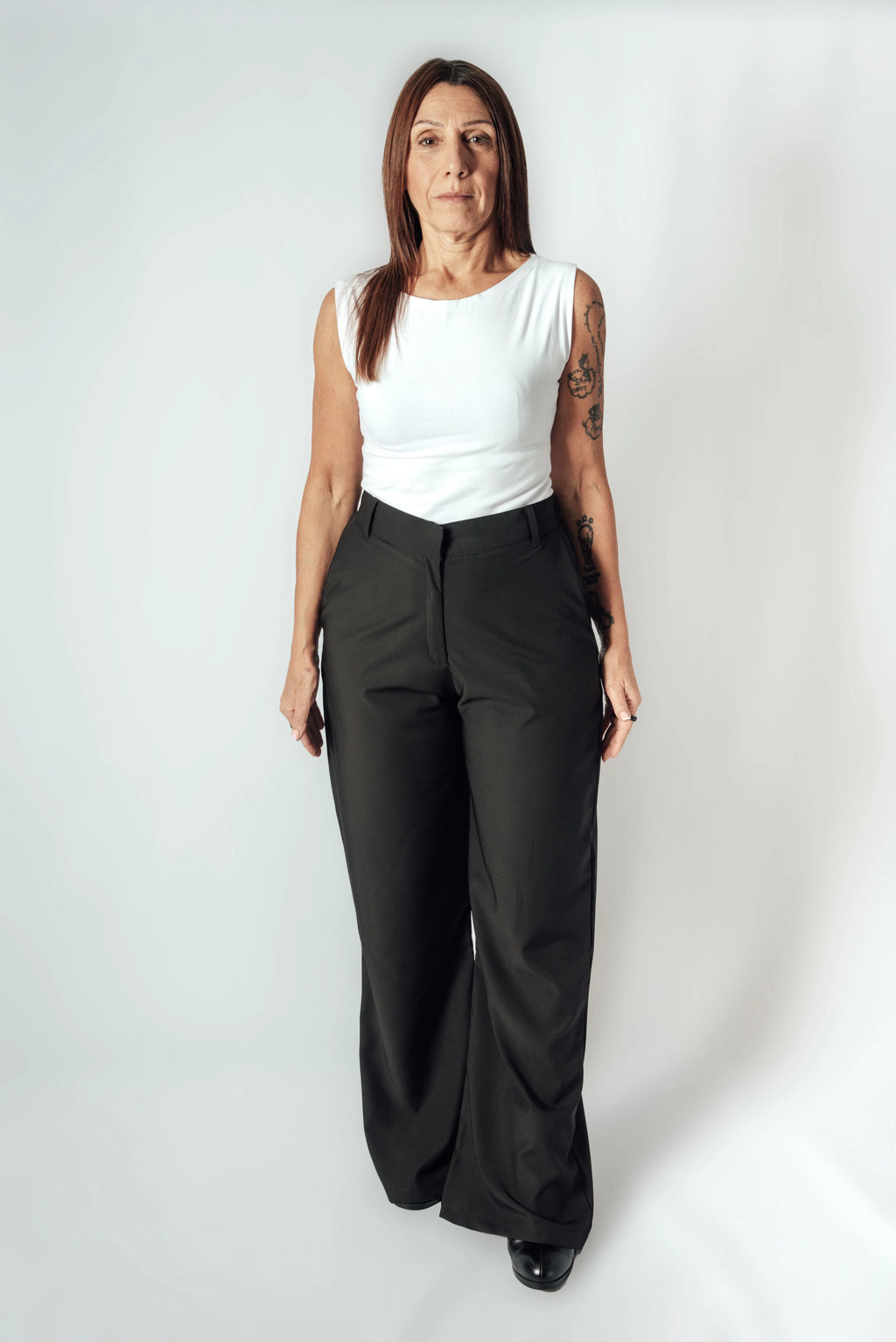 Pantalón Sastrero Wide leg Maravilla con elástico atrás