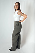 Pantalón Sastrero Wide leg Maravilla con elástico atrás