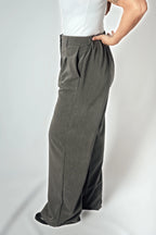 Pantalón Sastrero Wide leg Vietto con elástico atrás