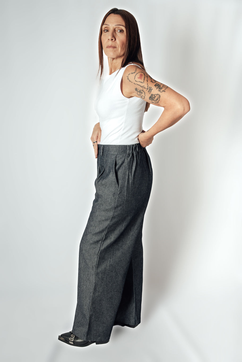 Pantalón Sastrero Messi con elástico atrás