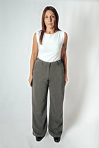 Pantalón Sastrero Wide leg Maravilla con elástico atrás