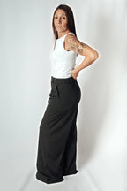 Pantalón Sastrero Wide leg Costas sin elástico