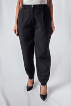 Pantalón Sastrero recto Nardoni con elástico atrás
